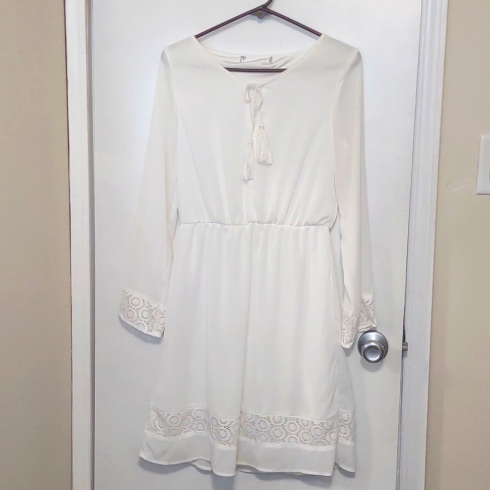Off white dress